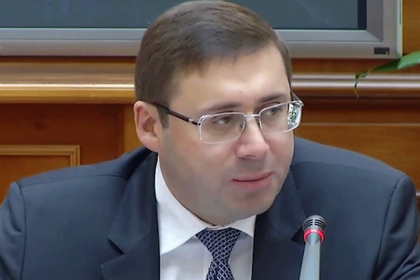Central Bank of Russia First Deputy Governor Sergey Shvetsov.